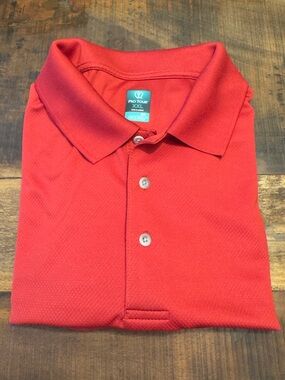 Pro Tour AirPlay Men's Red Polo Shirt XXL